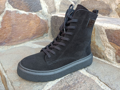 Ghete Velur Negri  Lux by Dessi