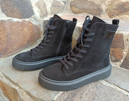 Ghete Velur Negri  Lux by Dessi