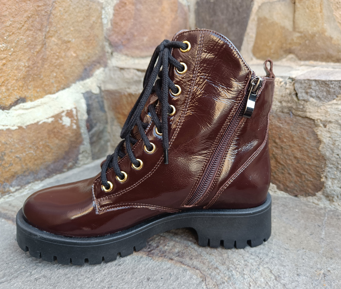 Ghete Lăcuiți Chocolate Lux by Dessi 4132