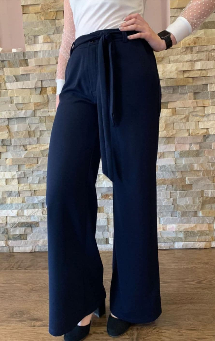 Pantaloni Office Bluemarin Evazați